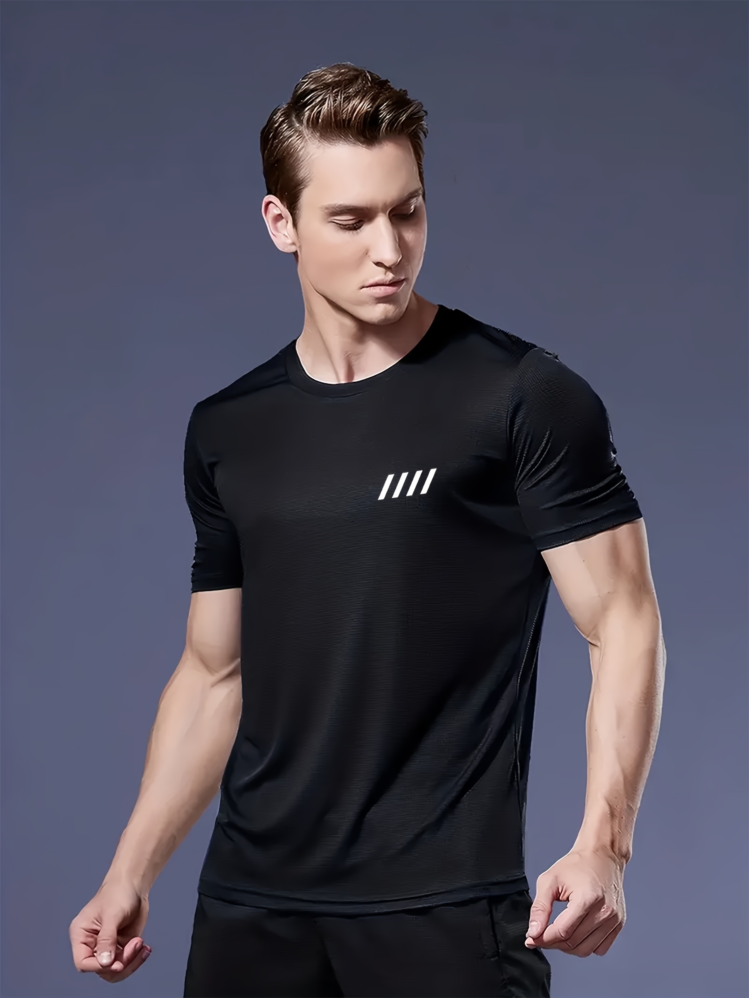 Plus Size Men's T-shirt 100% Cotton Soft Comfortable Summer Style_voghion.com