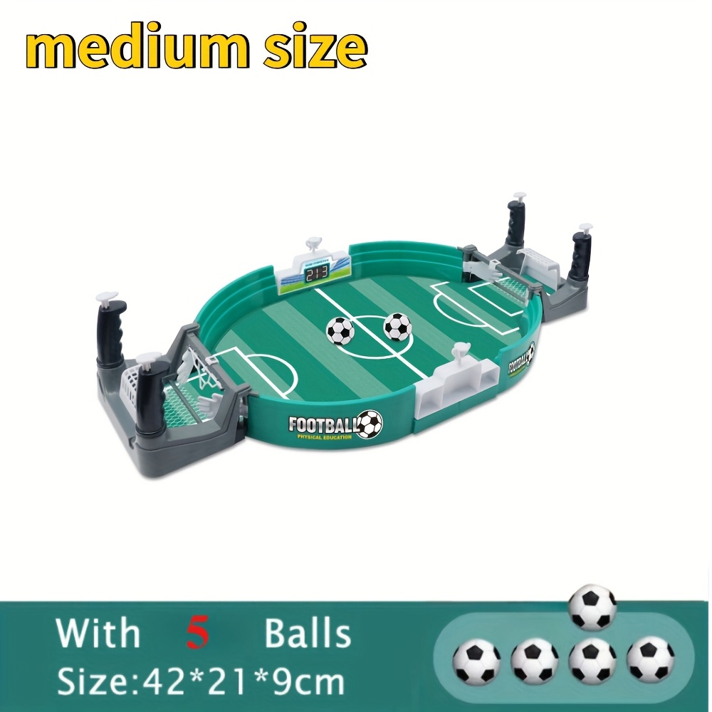 Interactive Table Soccer Game For Kids With 5 Balls - Educational Sports Tabletop Toy 3+, For Valentine's Day, Easter, And Birthday Gifts To Enhance Parent-child Interaction