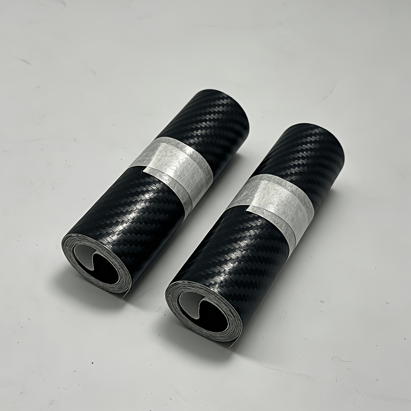 TEMU 2 Rolls 3d Carbon Fiber Vinyl Stickers, Car Decals, Suitable For Cars, Motorcycles, Phones, Computers, Window Decoration Carbon Fiber Vinyl