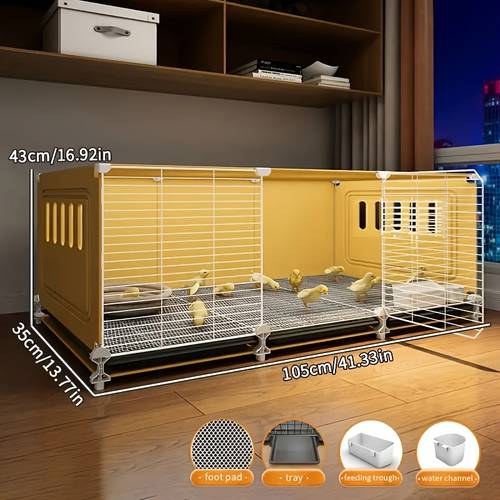 xiaopengs household breeding cage chicken coop indoor household chicken coop sturdy durable and easy to assemble suitable for chickens rabbits ducks etc