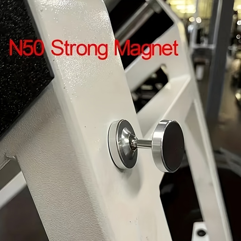 

Stay Connected & Safe: Magnetic Phone Mount & Holder For Your Gym & Car!