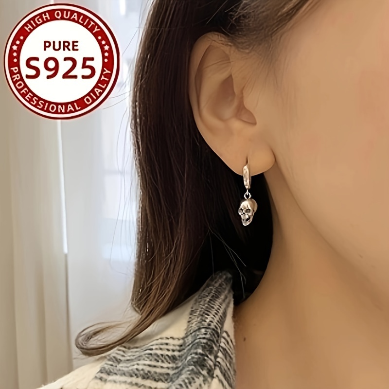 

S925 Skull Ear New Personalized
