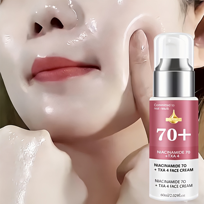Cremă Instant cu Niacinamidă și Acid Hialuronic pentru Lifting și Fermitate, cu Colagen, pentru un Aspect Mai Ferm al Pielii Faciale, Fermitate Puternică, Hidratare Profundă și Hrănire a Pielii Faciale, Spune Adio Securității și a Pămâii, Potrivită pentru Toate Tipurile de Piele