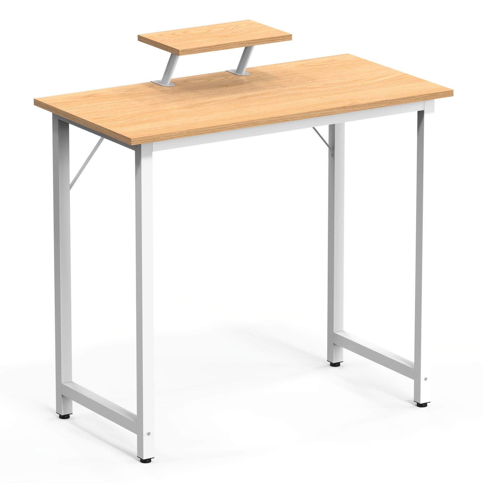 Computer Desk, Table, 80 X 40 X 76 Cm, For The Office, Bedroom, Living Room, Metal Frame