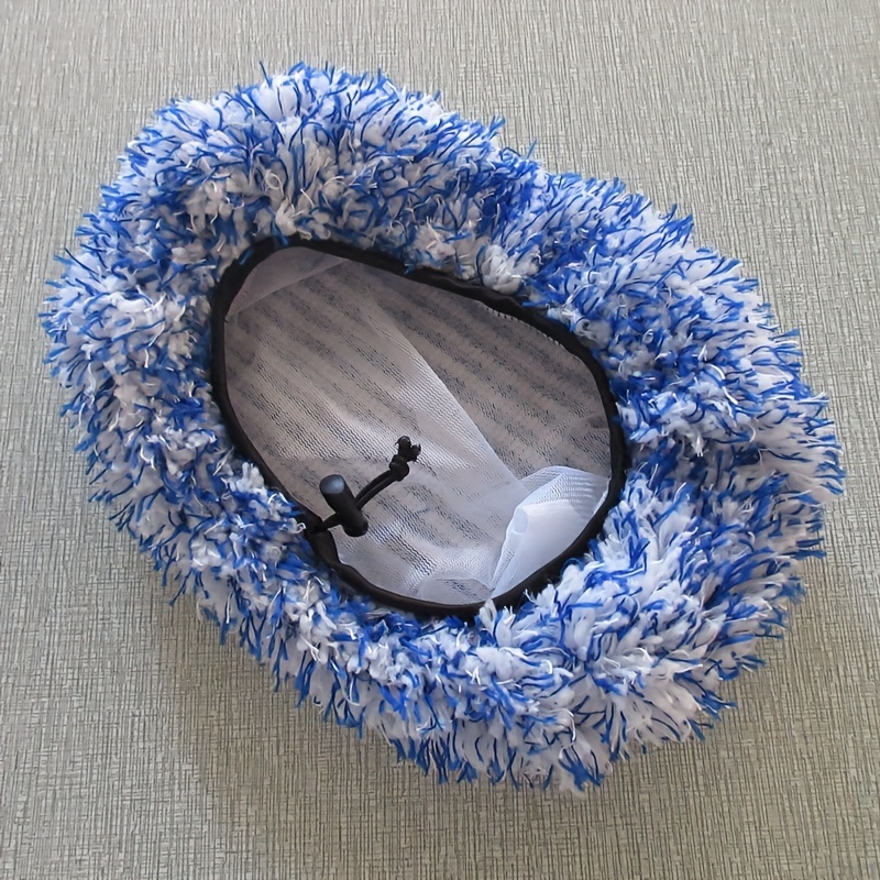 Image of Long Handle Water Brush Head Cover Car Wash Brush Plush Mop Brush Cover Replacement Cloth Cover