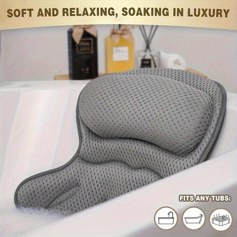 

Bath , Ergonomic , Using Technology And 6 Suction To The , , Shoulders And , Suitable Bathtubs, Hot And