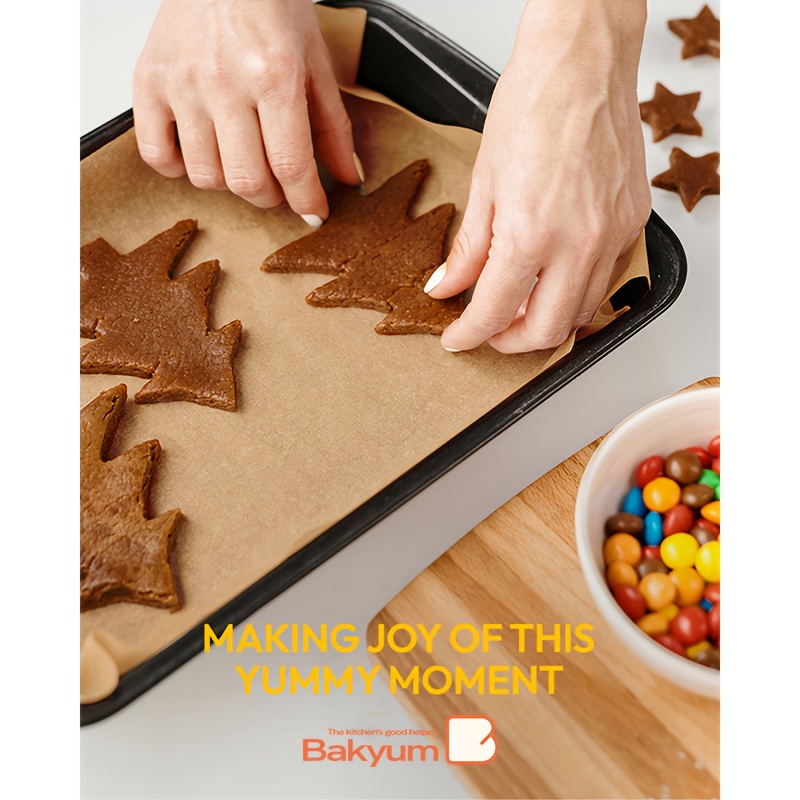 400pcs   unbleached parchment paper sheets 12x16 inch heavy duty 45gsm non stick oil proof double silicone coated pre cut baking sheets for oven air fryer grilling steaming kitchen essentials grilling paper durable baking liner professional chefs meal preppers Product details 8