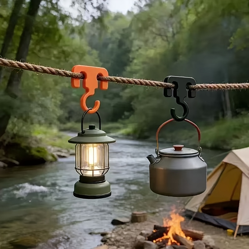 4pcs Multi-Functional Outdoor Camping Rope Hooks