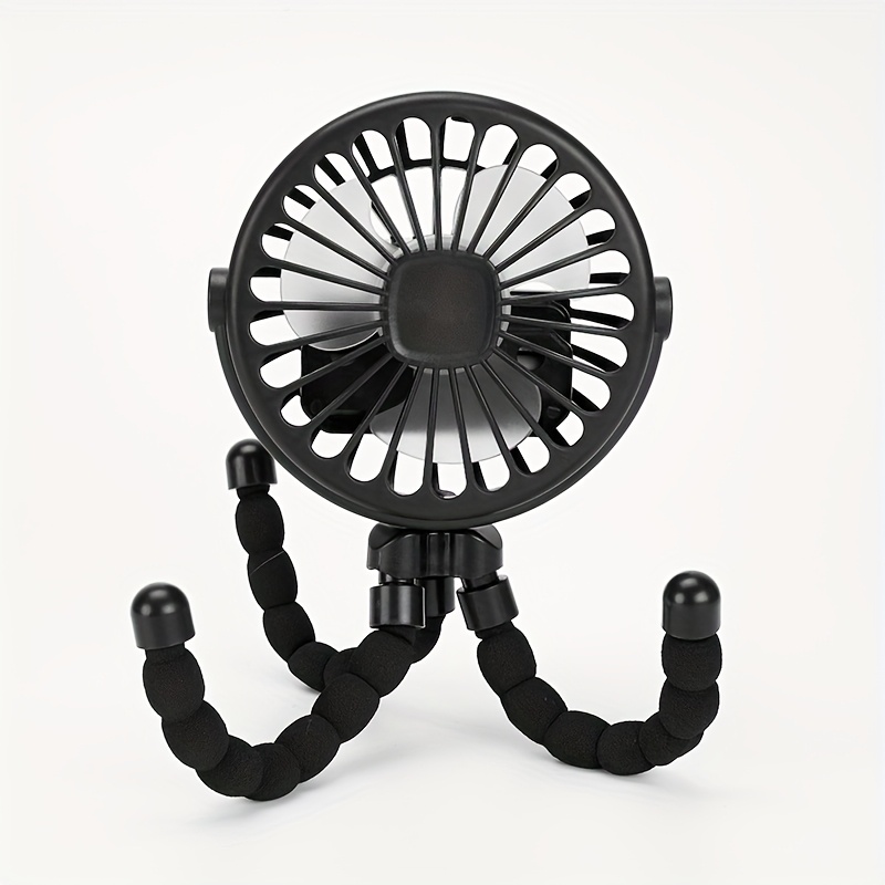Portable Usb Fan Mini Handheld Fan With Flexible Tripod Clamp, Battery Powered, New 2026 High Reliability Electronic…: retailer-supplied image