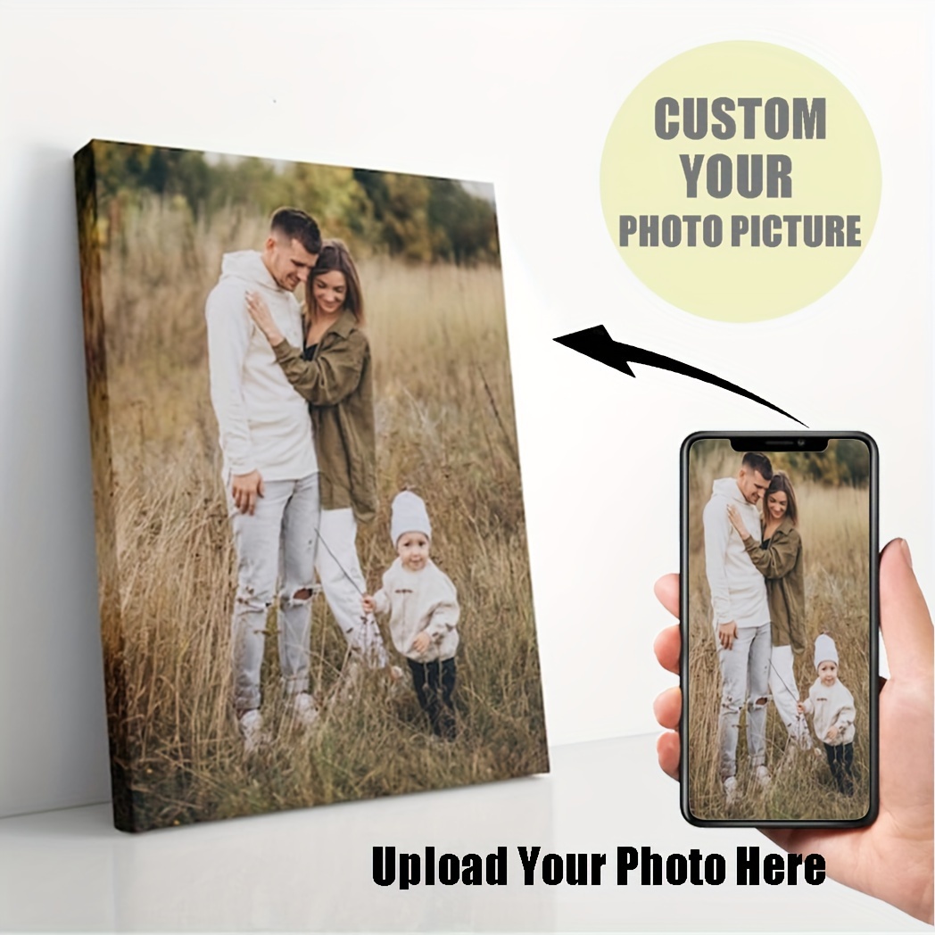 

Custom Photo Poster Print - Personalize Your Image With Waterproof Canvas For Home Decor In Bedrooms, Living Rooms, Bathrooms, And More