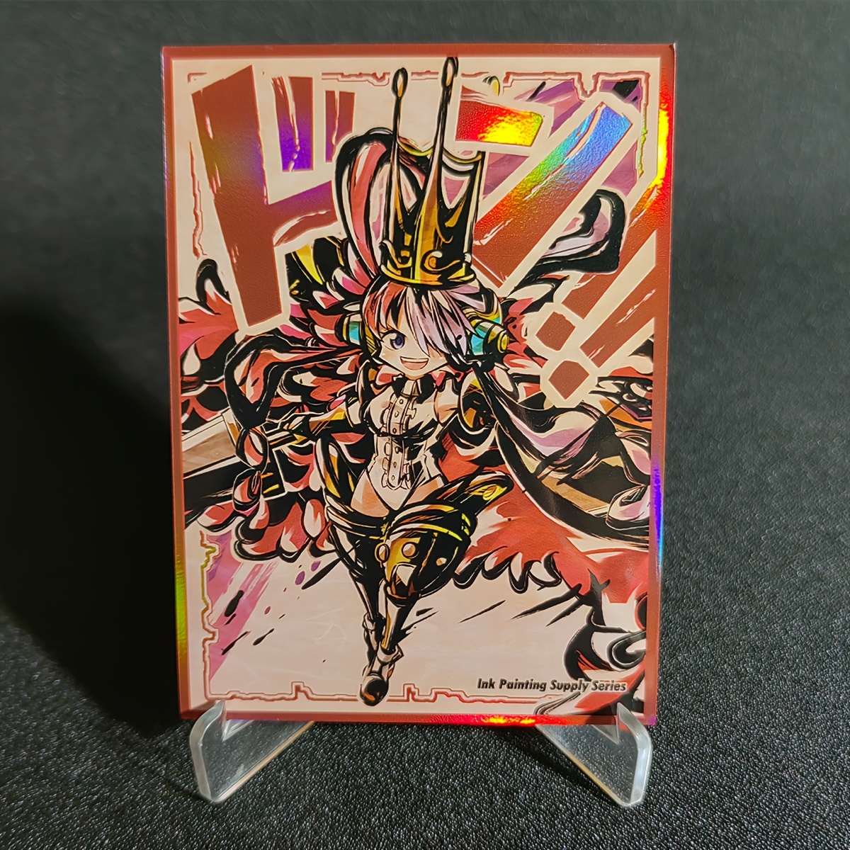 uta card sleevs Uta Tarot Art Style One Piece Holographic Card Sleeves main image 0