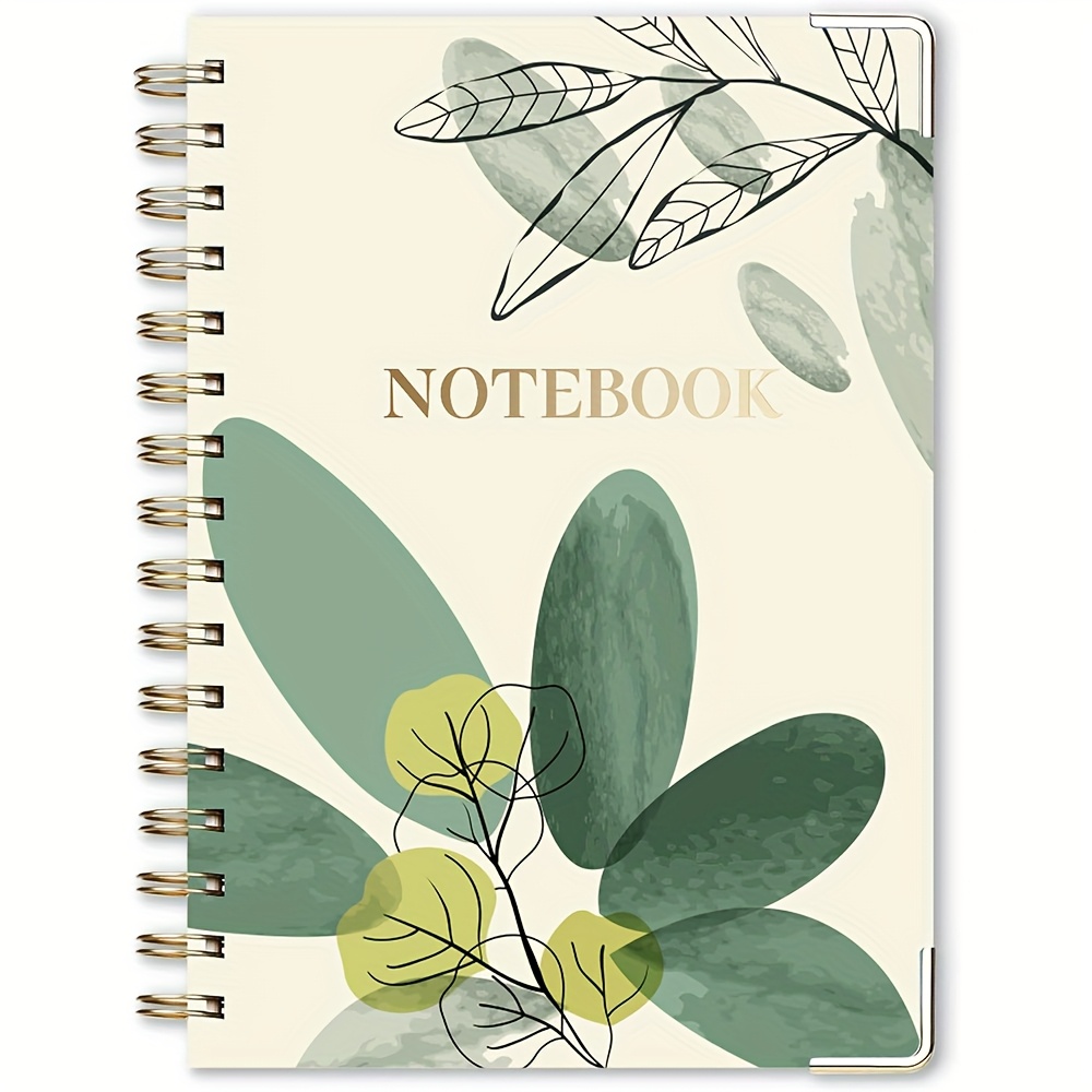 A5 Dotted Notebook By Biroyal, 300 Pages Bullet Journal, Spiral Bound With Protective Corners, A6 Aesthetic Dotted Notebook, Suitable For Women, Men, Work, Office, School Writing Use.