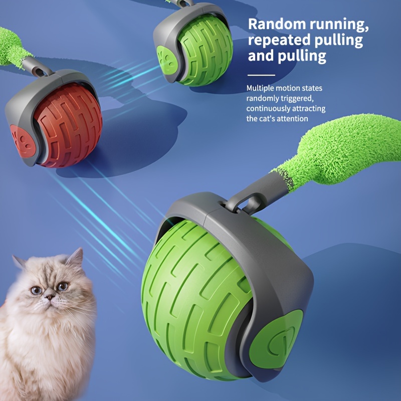 

Interactive Cat Toy Tail - Usb Rechargeable, Chewable Breeds Of