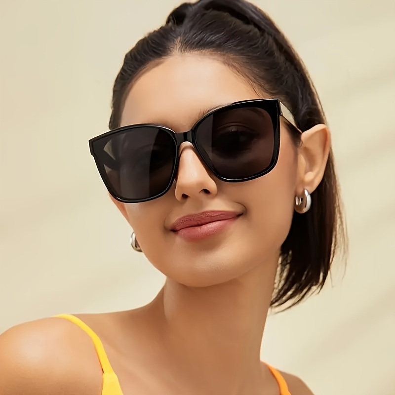 

Large Cat Glasses For Women Casual Fashion Anti Glare Sun Shades For Driving Beach Party