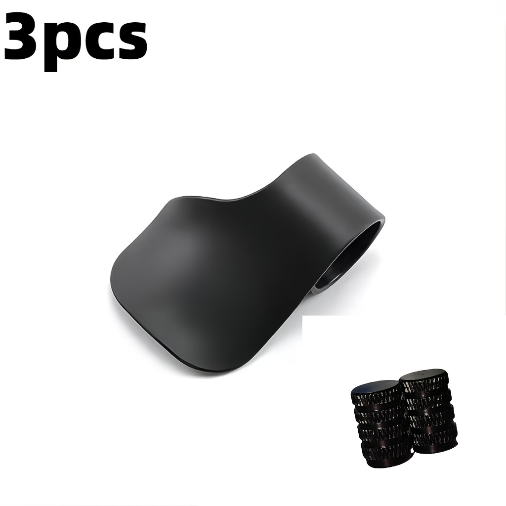 TEMU Ensemble 3 pièces (1 poignée et 2 caches de valve) : Assistance à l'accélérateur de moto, Assistance à l'accélérateur de poignet, de contrôle de