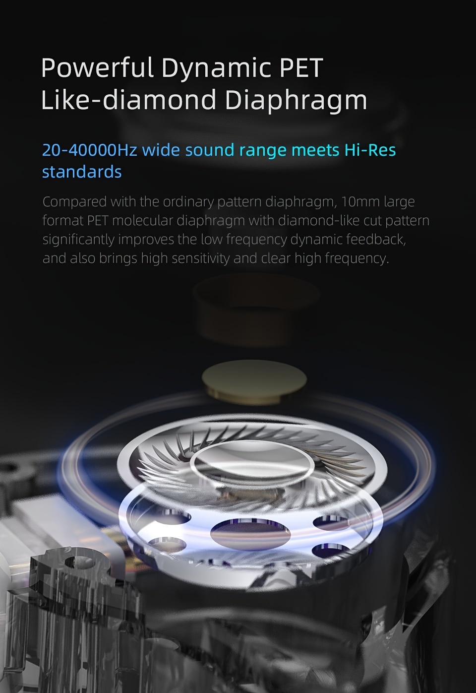 kz edc subwoofer in ear monitor headphones with noise cancellation and built in mic ideal for musicians djs singers Product details 2