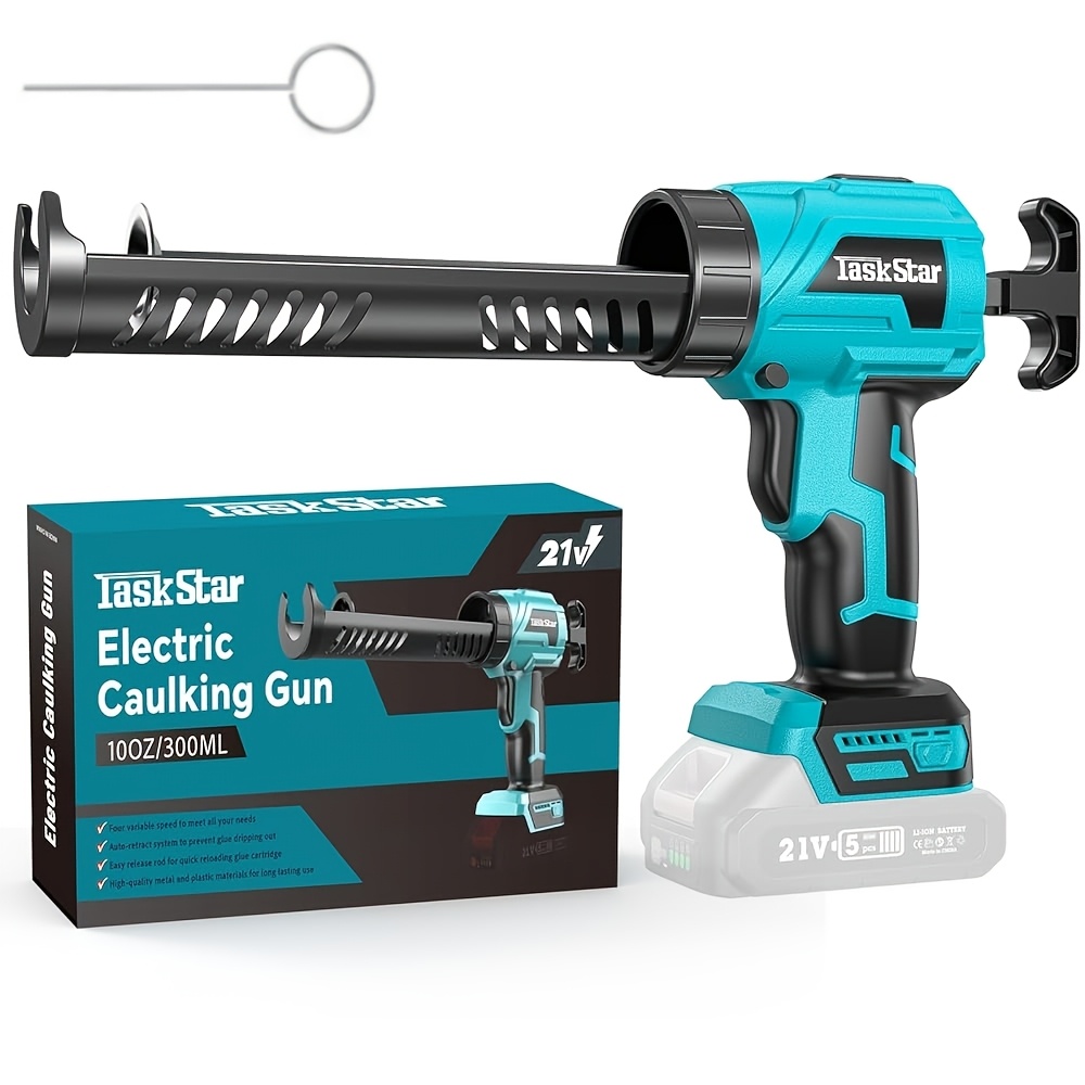 Image of Cartridge Press Battery Compatible With Makita Battery 18v, Electric Cartridge Gun For Home Decoration With 4 Adjustable , Silicone Syringe Battery Professional For 300ml Cartridges (without Battery)