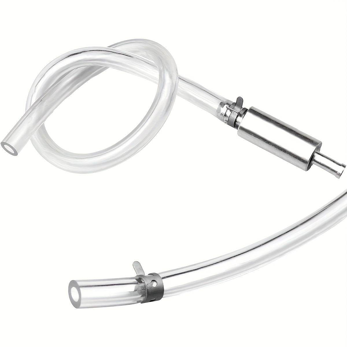 Image of Easy-to-use Motorcycle Brake & Clutch Bleeder Kit With Valve And Hoses - Durable Pvc, Aluminum