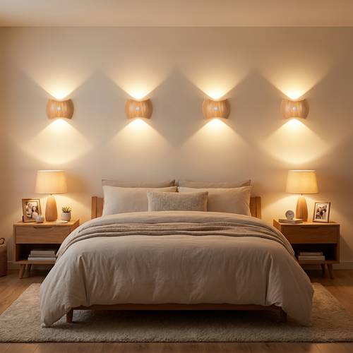 4pcs 2pcs rechargeable motion sensor wall light sconce 3 colors wireless up and down wall mount light battery operated wood end for hallway staircase bedroom bathroom