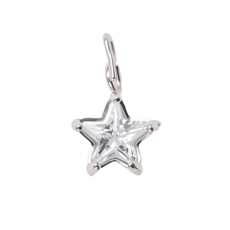 Star-Shaped Zirconia Pendant for Back-To-School Season