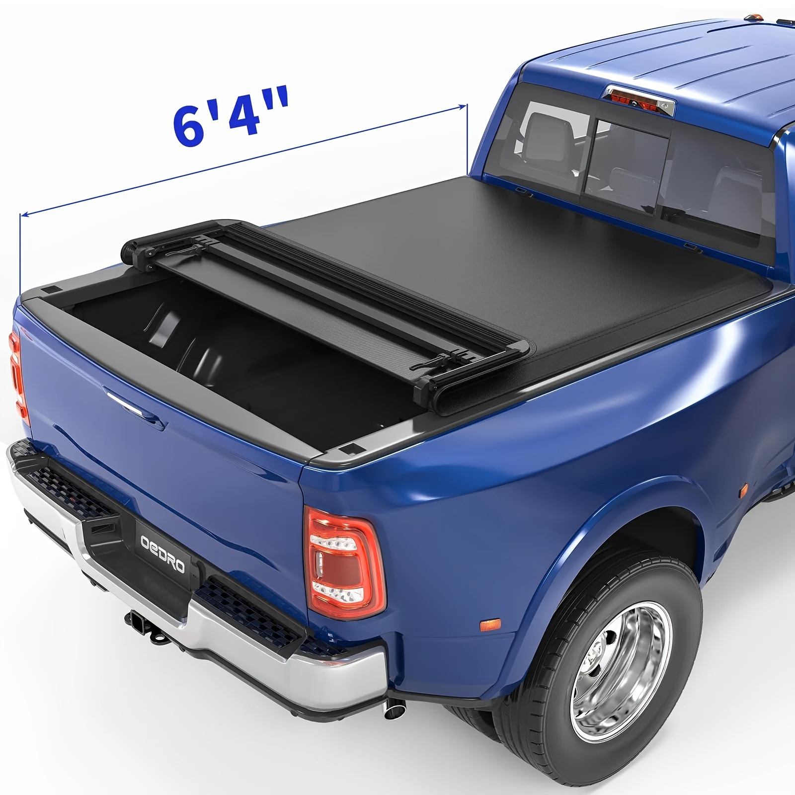 

Tonneau Truck Bed For Dodge 1500 2002-2024 ; For Dodge 3500 2003-2024, Fleetside, 6.4' Bed (for Models W/o Box)