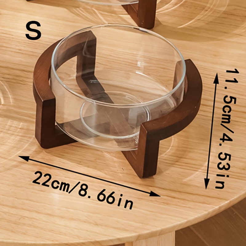 E-shop 1 Set Glas Obstschale Snack Süßigkeiten Schale Dessert Salatschüssel Aufbewahrung Kuchenteller Haushalt Salatschüssel Teller Süßigkeiten Schale