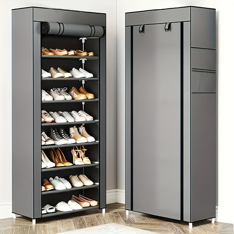 [Shoe Organizer Storage] Multi-Functional 5/7/9-Tier Shoe Organizer - Easy To Assemble, Portable Storage, Suitable For 15-27 Pairs Of Sneakers, High Heels, And Boots - Ideal Choice For Entryways