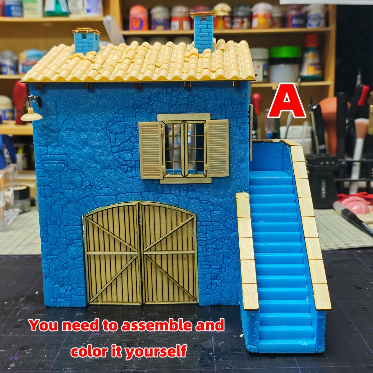 Assembly Architectural Model Rural Area Residence