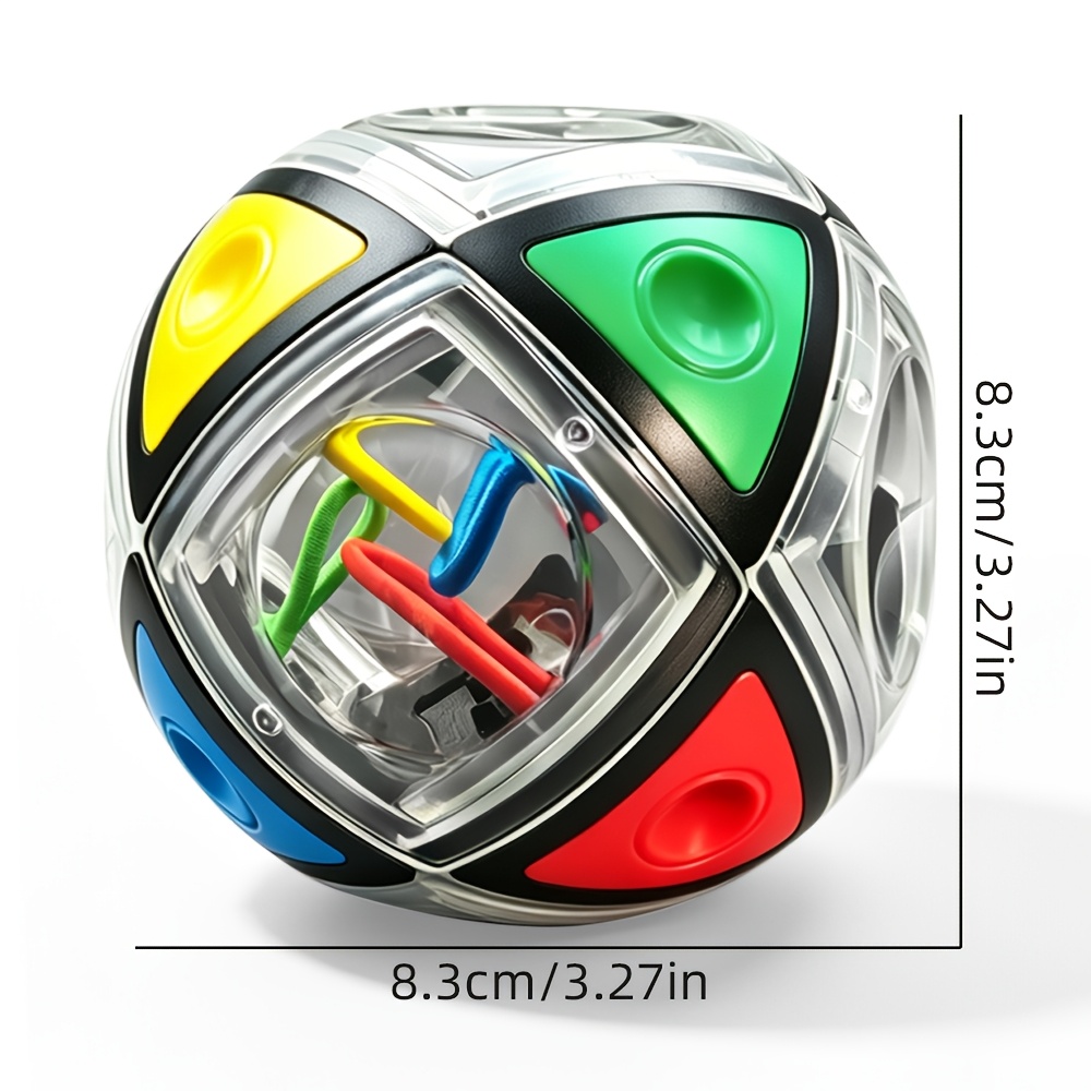 TEMU Nouveau Cube Boule à Nœuds Jouet Fantaisie pour Entraîner la Concentration et les Compétences Logiques, Jeu de Vitesse Professionnel, Cadeau de
