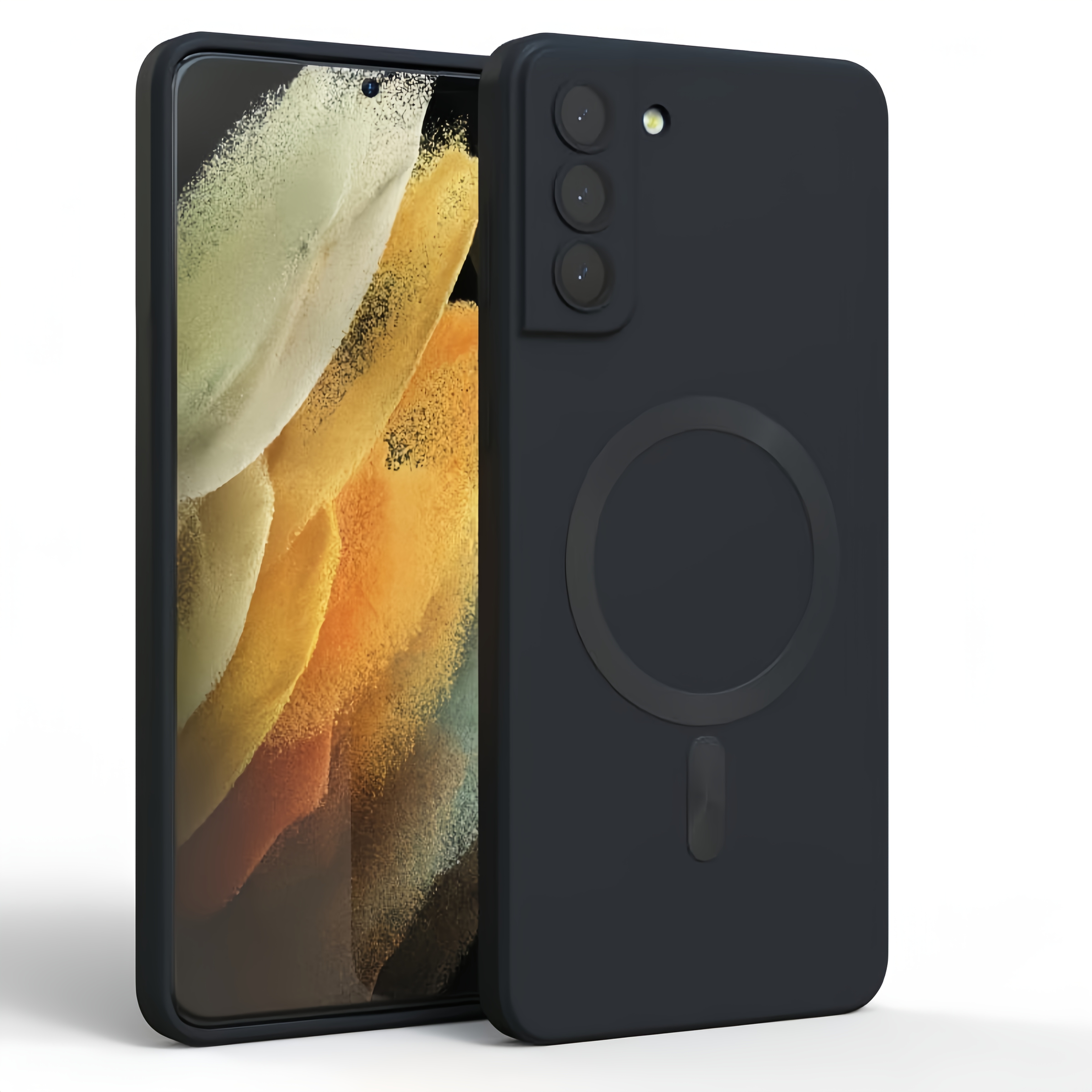 Etui za telefon - TPU etui za telefon, združljiv s Samsung Galaxy S21/S21 PLUS/S21 FE/S21 Ultra/S22/S22 PLUS/S22 Ultra, etui z zaščito leče