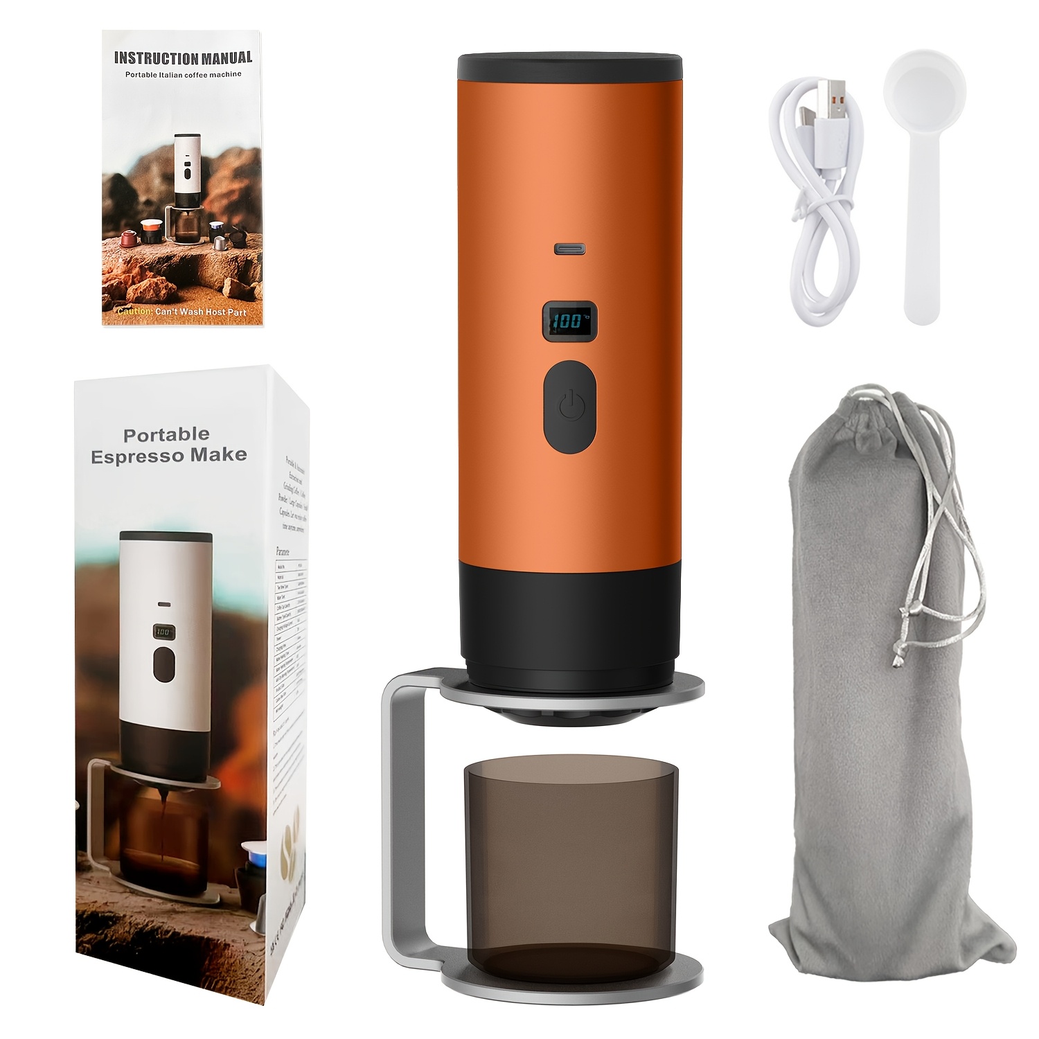 compact espresso maker usb powered coffee machine featuring