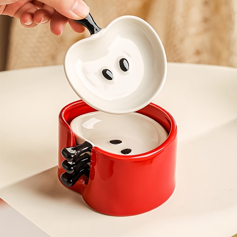 4pcs ceramic   dish set with collector cute round snack dish with     home decor   room use   dish   design ceramic dish Product details 0