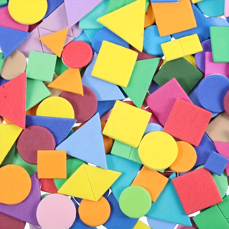 

300pcs Foam Set - -, Assorted (, , ) In For Diy , Decor & Art