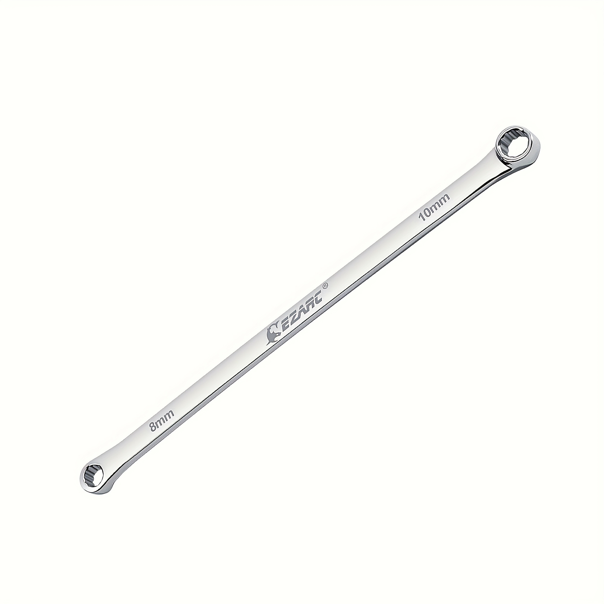TEMU 1pc Ezarc Ultra-long Double Ring Head Wrench | Metric Sizes (8, 9-11, 12-13, 14-15, 18-19mm) For Industrial Machinery, Bicycle & Automotive