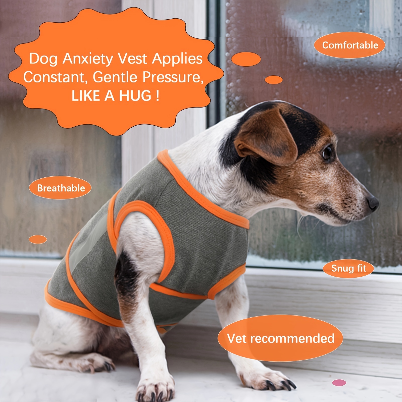 Dog weighted vest anxiety