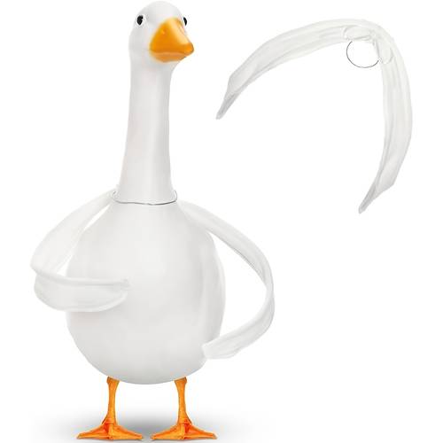 poseable goose wings for 23 28 porch lawn goose outfit accessories poseable for outdoor patio yard lawn art decoration 1pc wavy edge