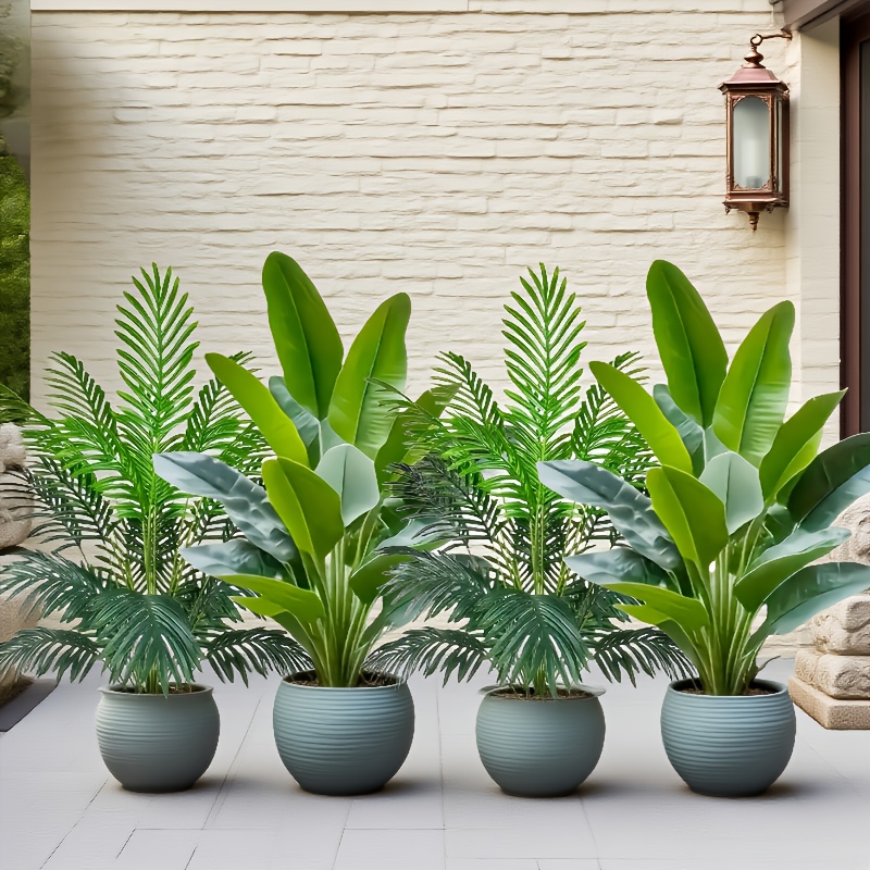 40 Künstliche Outdoor-Blumen – UV-beständig, Ca. 32 Cm, Bunt, Für Garten & Balkon