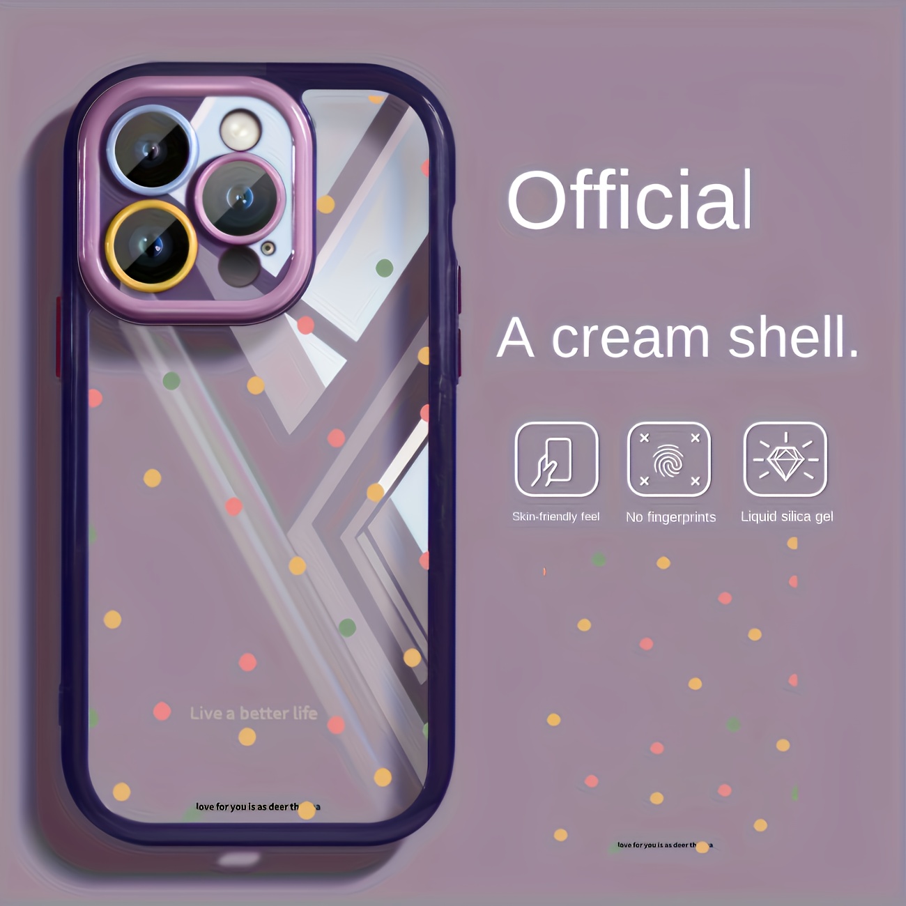 TEMU Phone Case - Ins For Iphone 17promax New Mobile Phone Case, 17air Suitable For Iphone 16pro Max 15pro/14pro/ 13pro /12pro/12 Mobile 17pro Phone