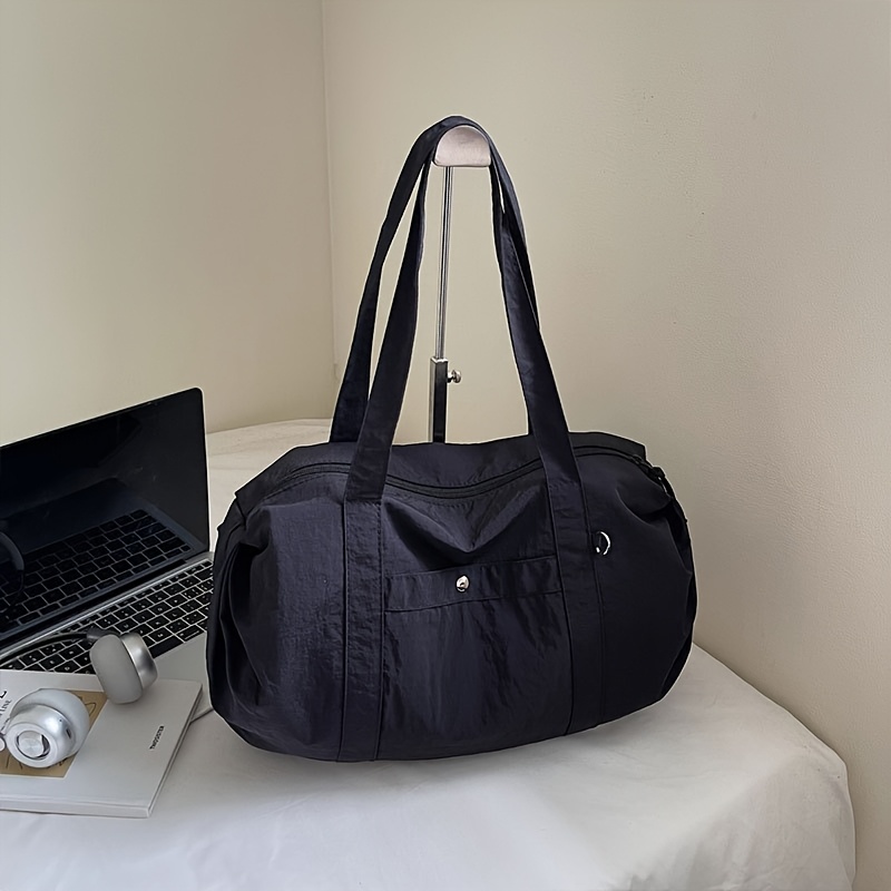 TEMU Women's Large Capacity Bag Suitable For Travel & Fitness - Zippered Tote With Spacious Interior,, Options (for Yoga, Clothes,)