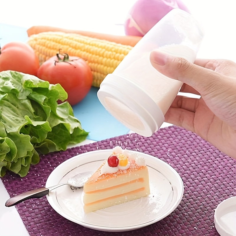 Reusable Plastic Flour Sifter with Lid