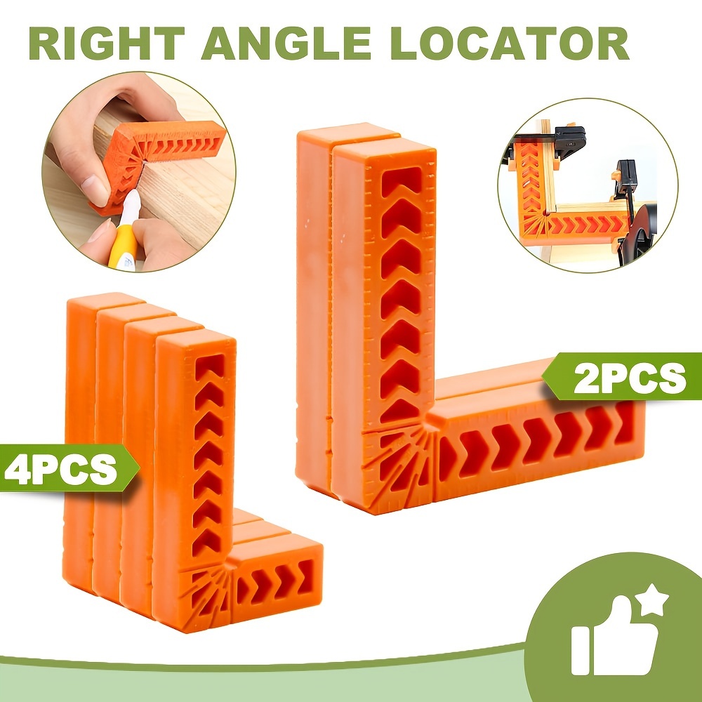 

2pcs/4pcs 90- - Carpentry L-shaped Fixing Plastic