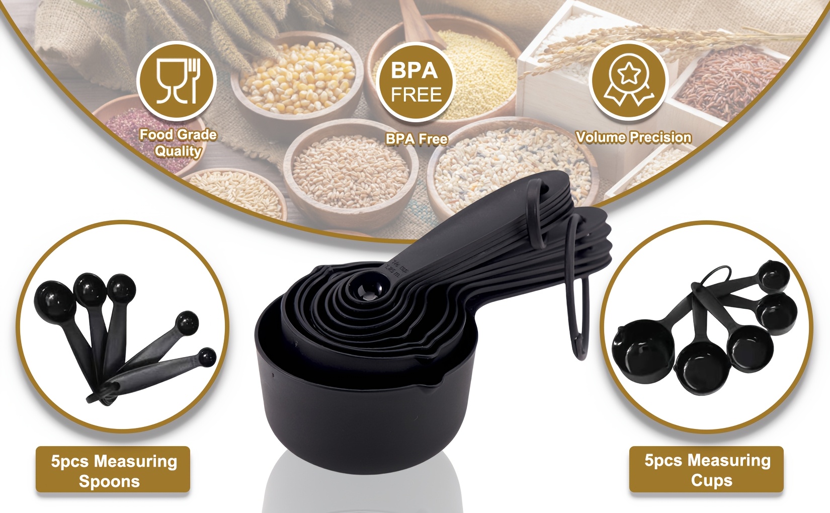25  cooking utensils set stainless steel kitchen utensils set for cooking heat resistant spatula set   with turners serving spoon ladle skimmer pasta server father gift details 4