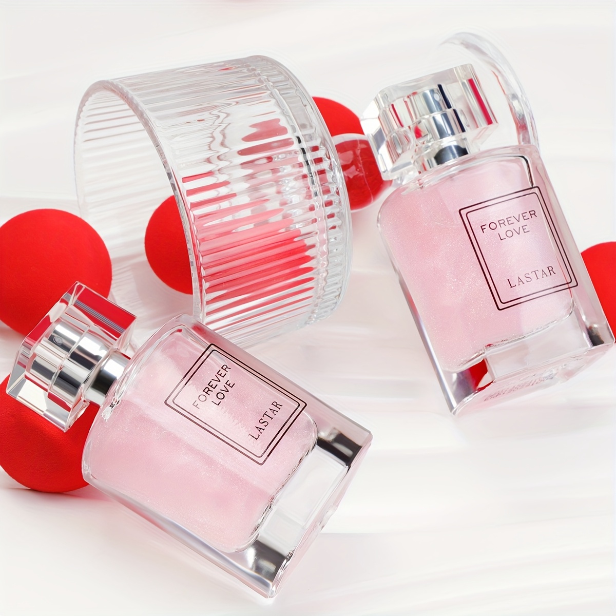 Image of 2 Bottles, Totaling 100ml, Long-lasting Women's Eau De Toilette, Rose Fragrance, Designed For Women, Date Perfume, Suitable For Use At Events, Birthday&festival Gifts For Women, Shake To Surprises