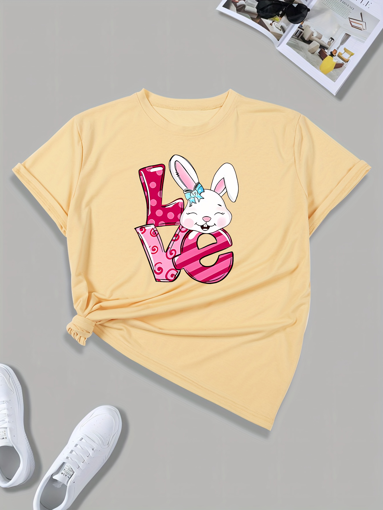 Baby Boy Outfits Easter Cute Rabbit Graphic Short Sleeve T Shirt Tops Shorts Pants Baby Girl Clothes Green 4 5years