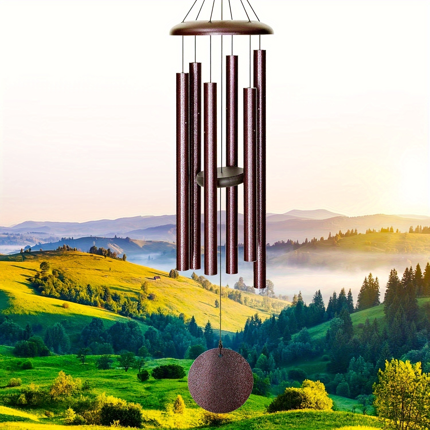 

Wind Chimes For Outside Deep Tone, 36'' Large Memorial Wind Chimes Outdoor, Sympathy Wind Chimes Gifts For Mom/grandma, Balcony, , Bronze