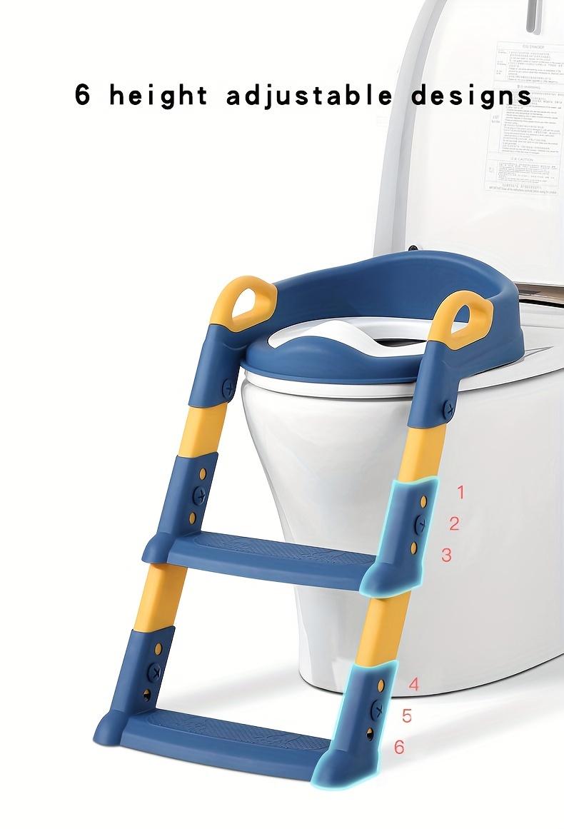 toilet training toilet seat with step stool ladder adjustable toilet training seat with handle details 3