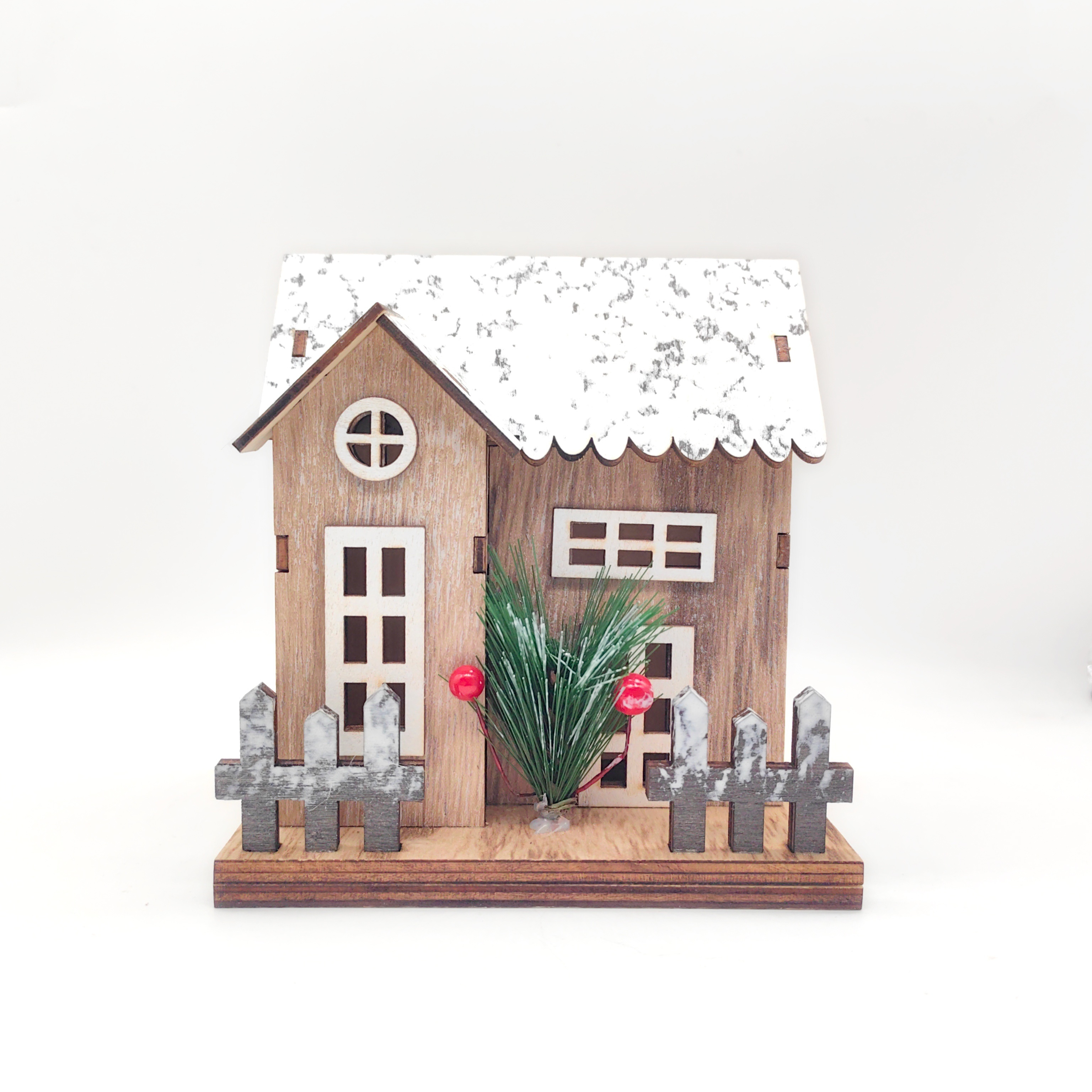 

1pc Wooden Christmas - ,