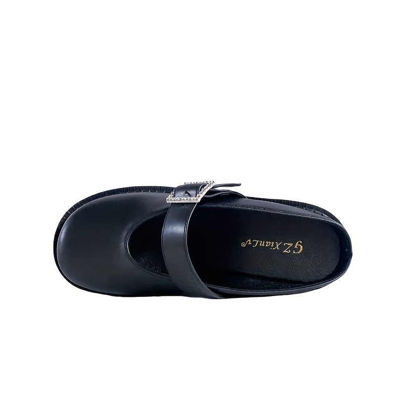 zapatos mujer verano plataforma gruesa tacones gruesos punta