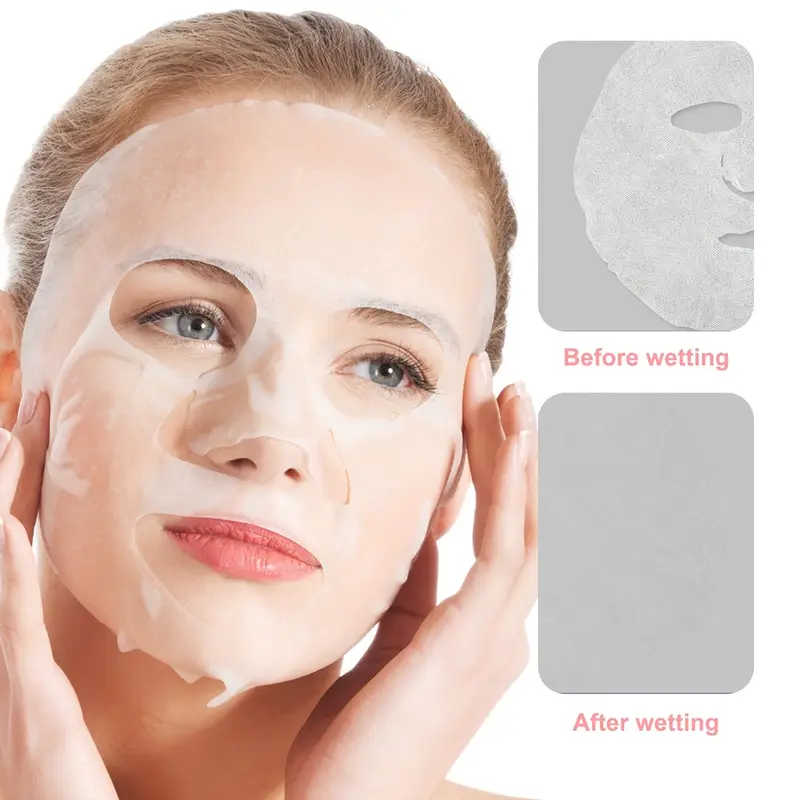 100 piezas faciales comprimidas láminas Temu Spain