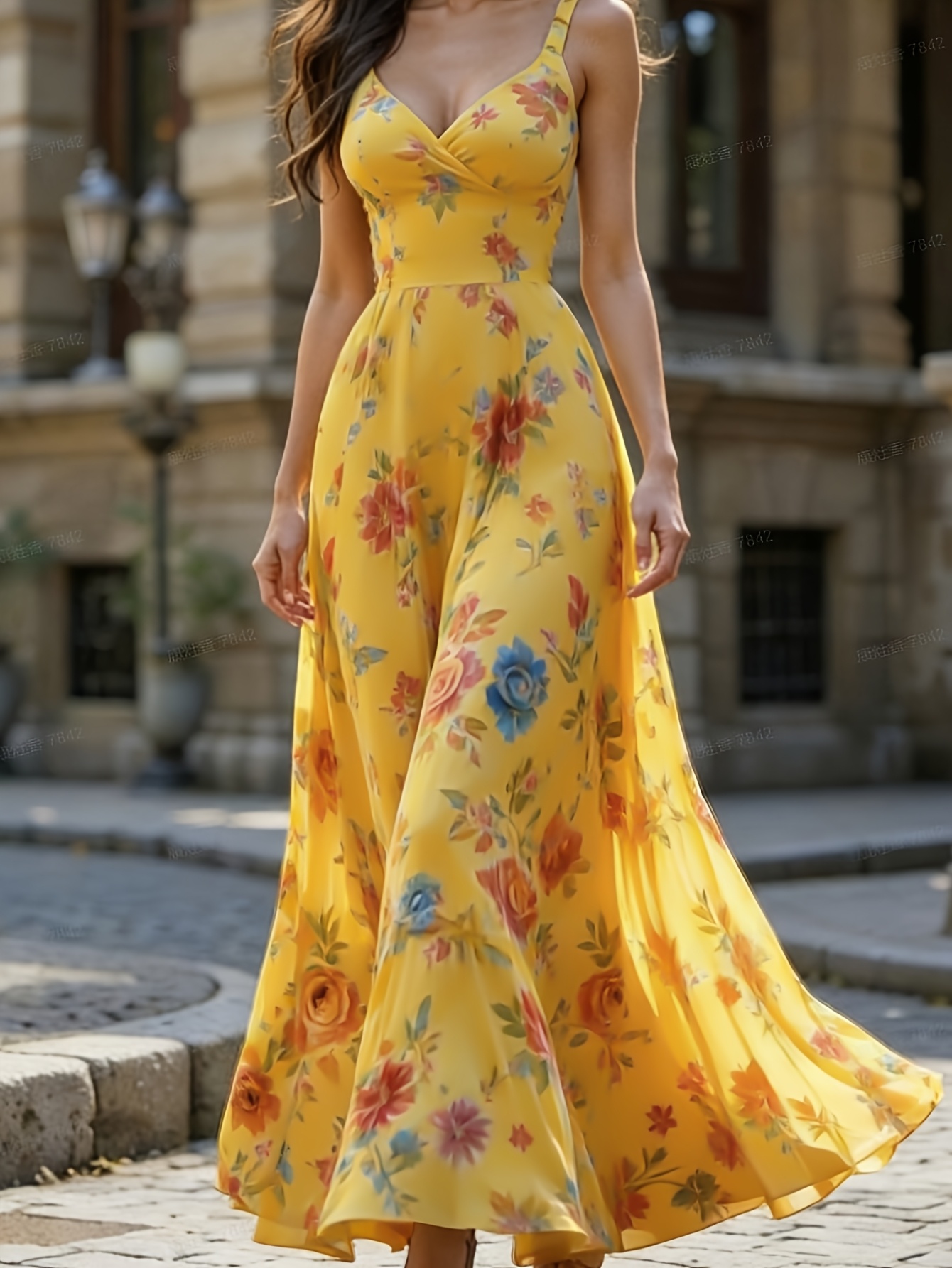 floral dresses for women summer sold on Temu United States
